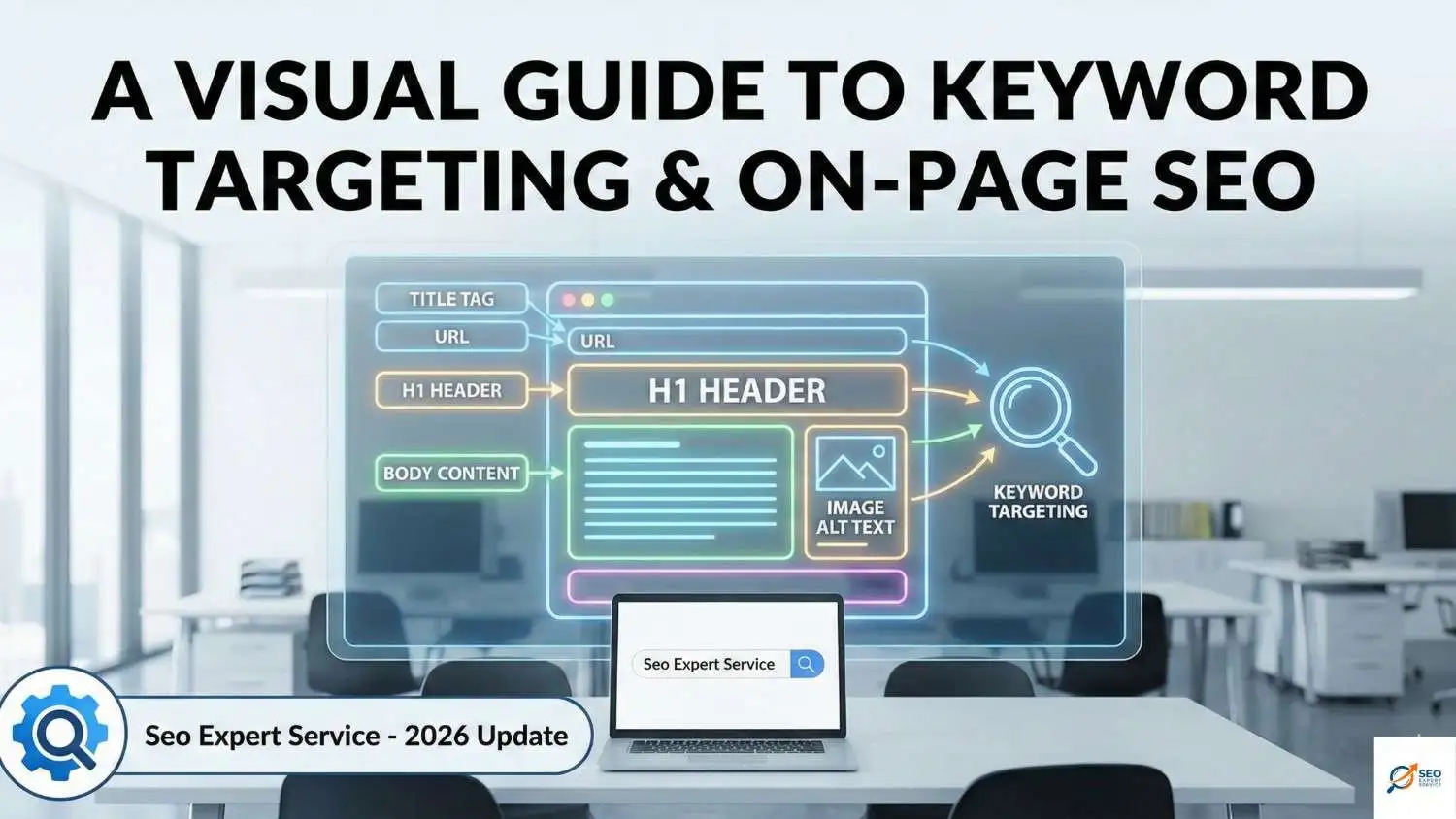 a visual guide to keyword targeting and on page seo​