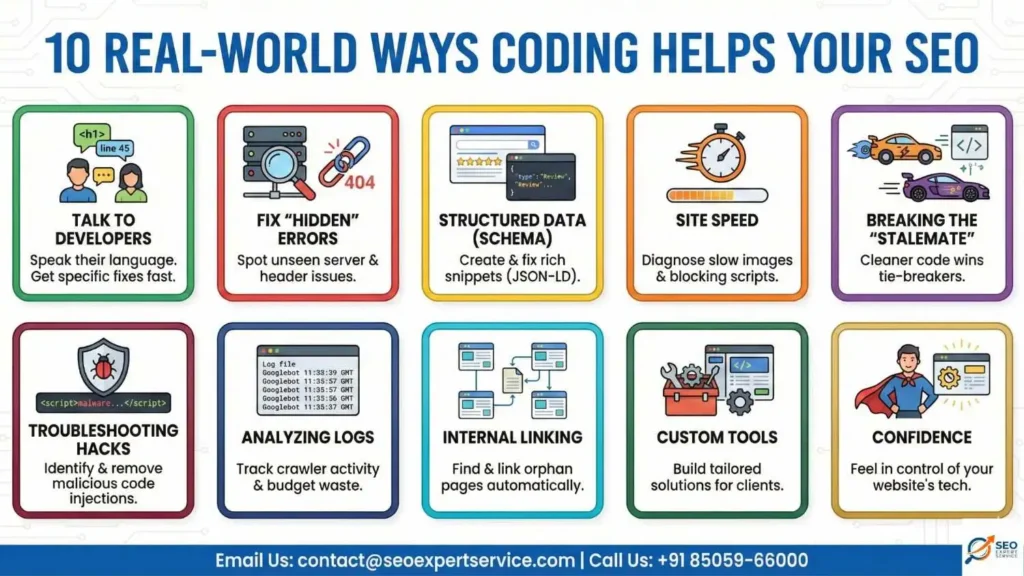 10 Real-World Ways Coding Helps Your SEO
