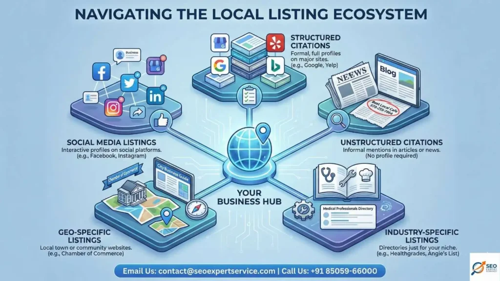 Different Types of Local Listings