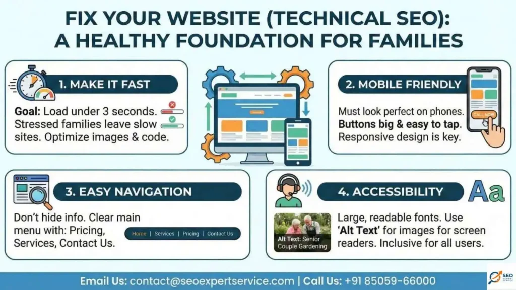  Fix Your Website (Technical SEO)