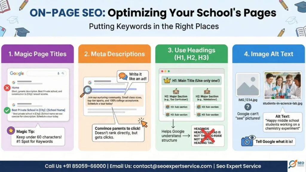 On-Page SEO (Optimizing Your Pages)
