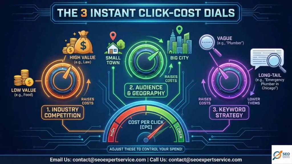 The 3 Variables That Instantly Change Your Click Cost