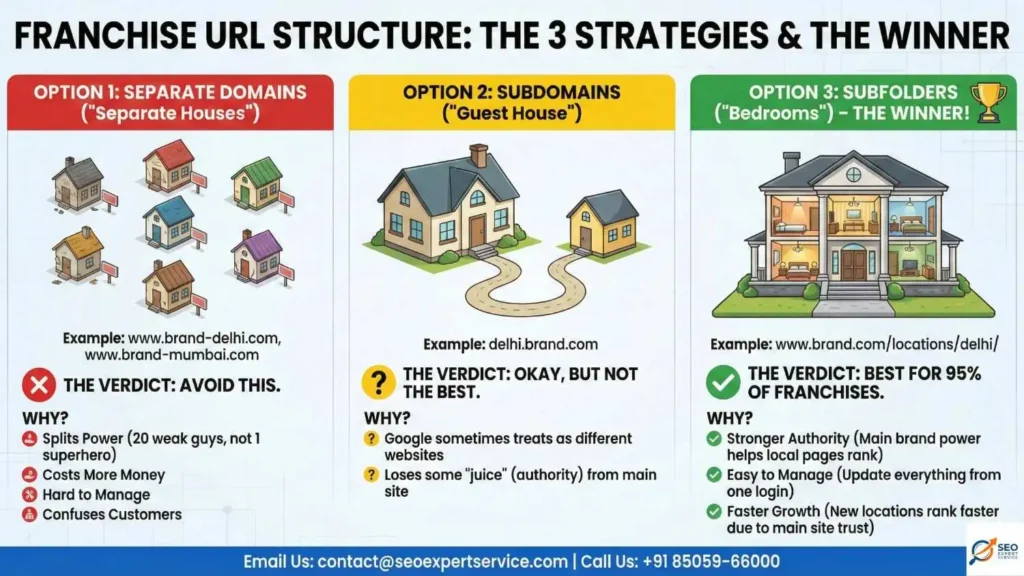 The 3 Ways to Organize Your URLs (And Which One Wins)

