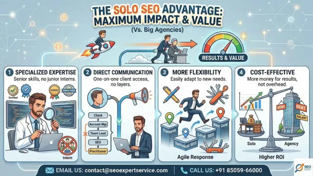 The Advantages of Working as a Solo SEO
