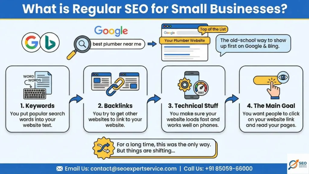 What is Regular SEO for Small Businesses
