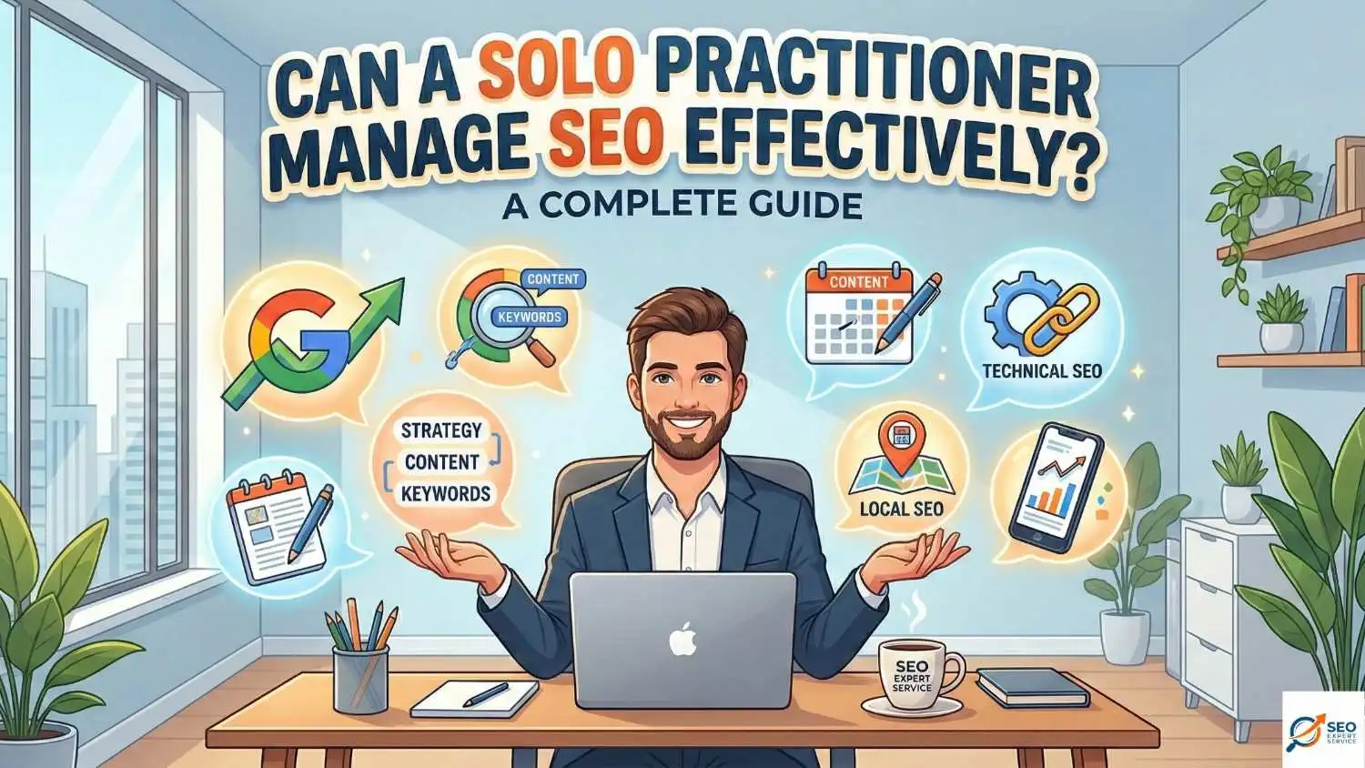 can a solo practitioner manage seo effectively​