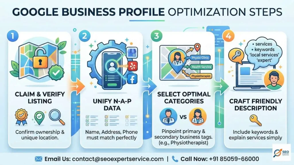 How We Optimize Your Google Business Profile