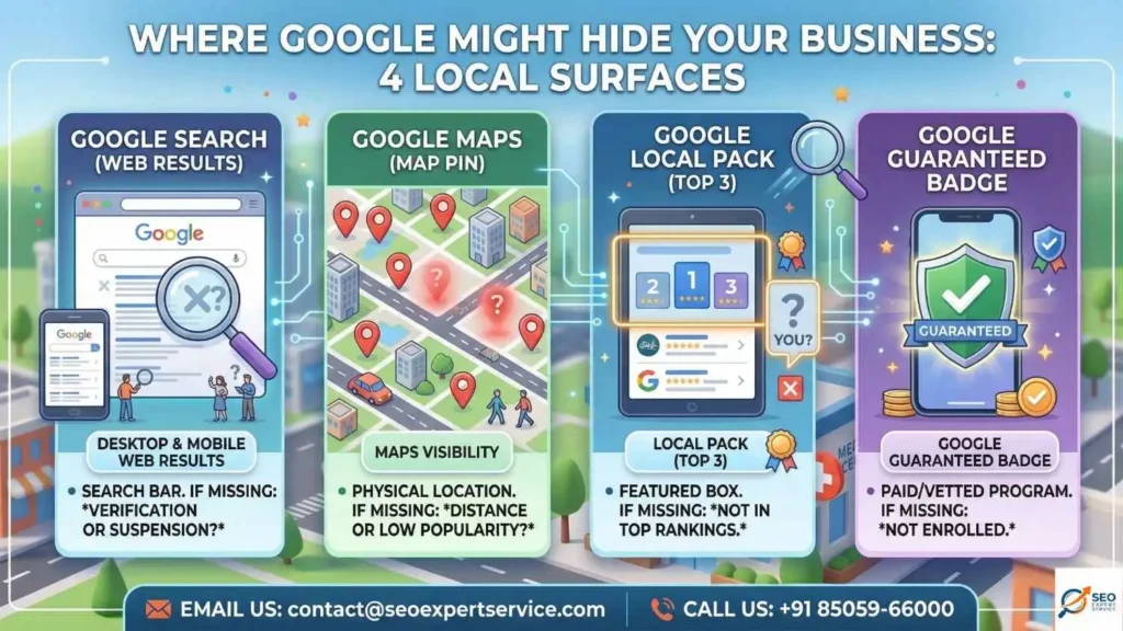 Where Exactly Are You Not Showing Up
