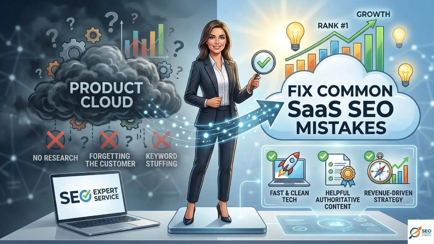 common saas seo mistakes​