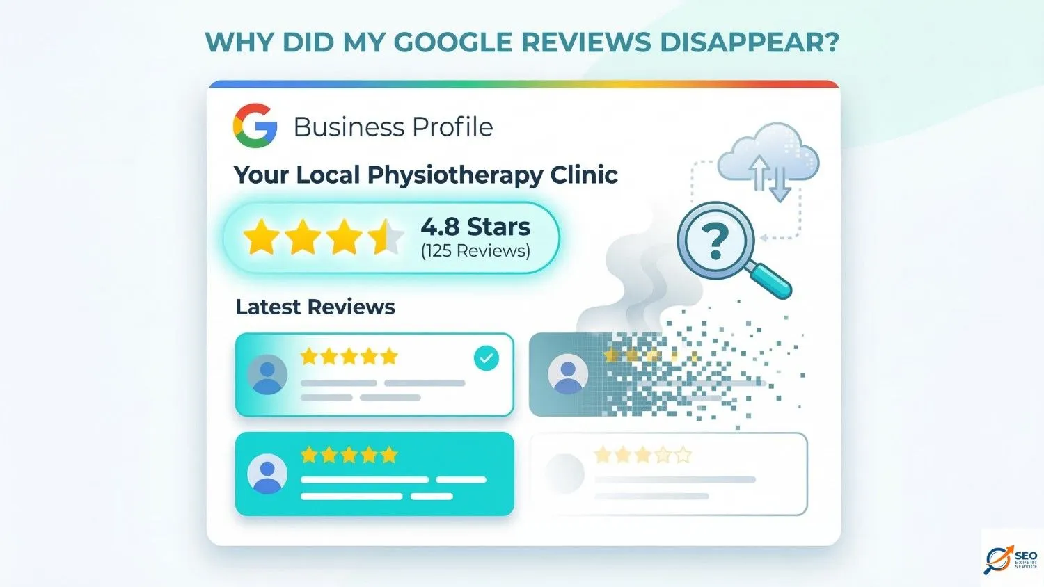 why would google reviews disappear​