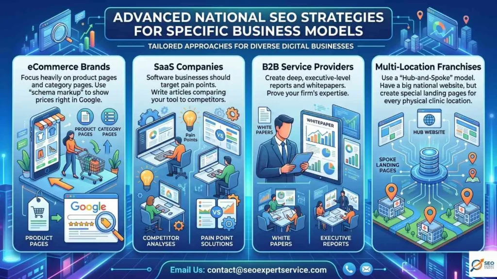Advanced National SEO Strategies for Specific Business Models