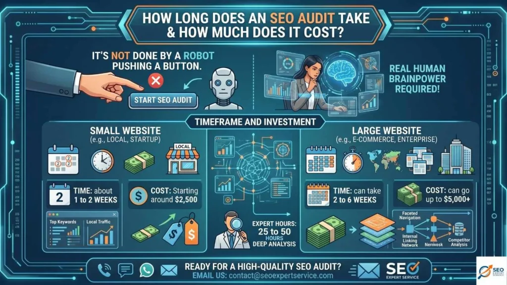 How Long Does an SEO Audit Take & How Much Does It Cost