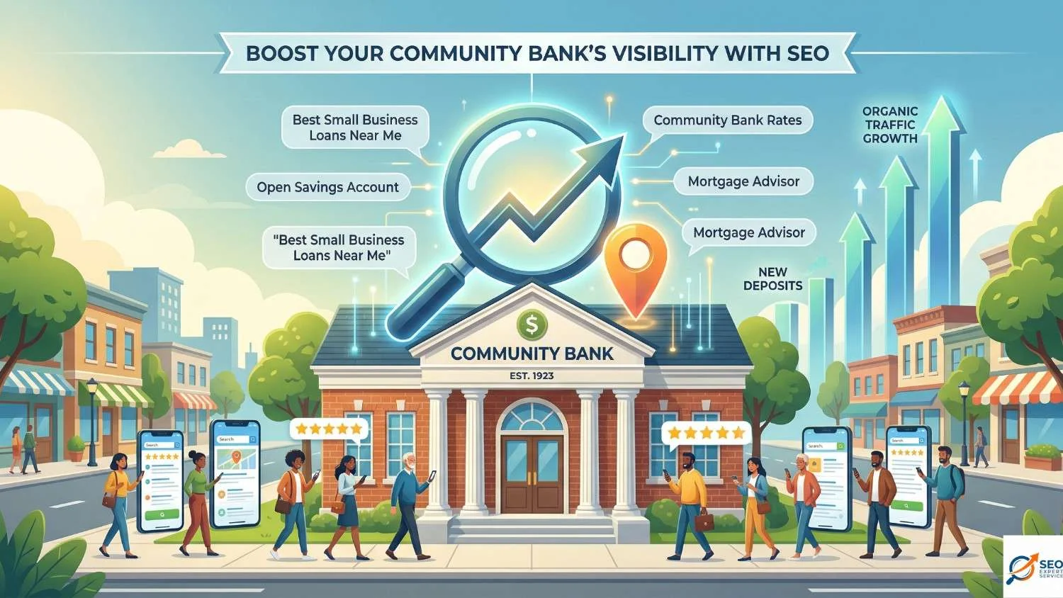 community bank seo company​