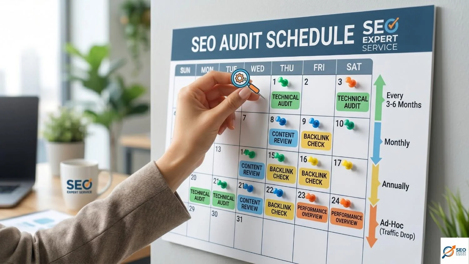 how often should you conduct an seo audit​