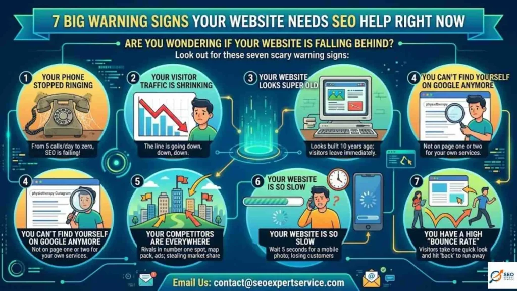 7 Big Warning Signs Your Website Needs SEO Help Right Now
