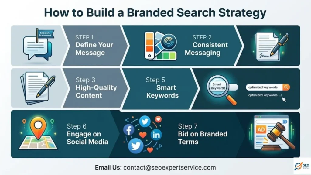 How to Build a Branded Search Strategy (Step-by-Step)

