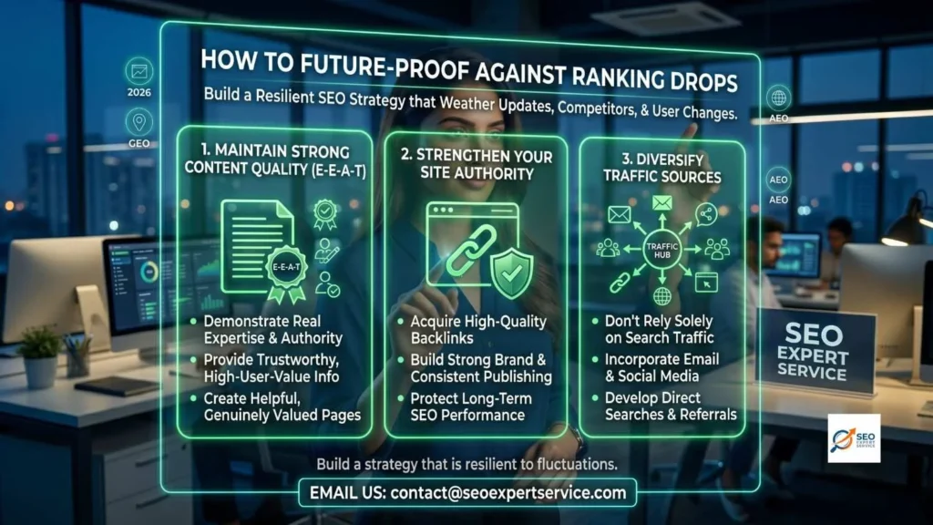 How to Future-Proof Against Ranking Drops