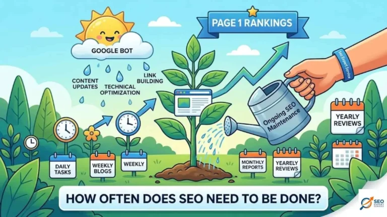 how often does seo need to be done