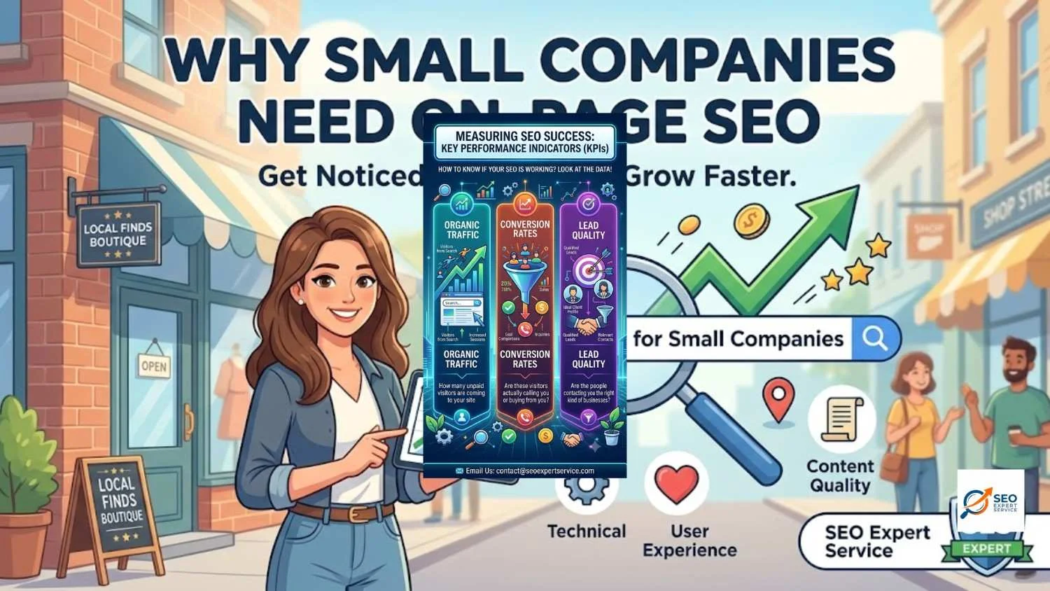 why small companies need on-page seo