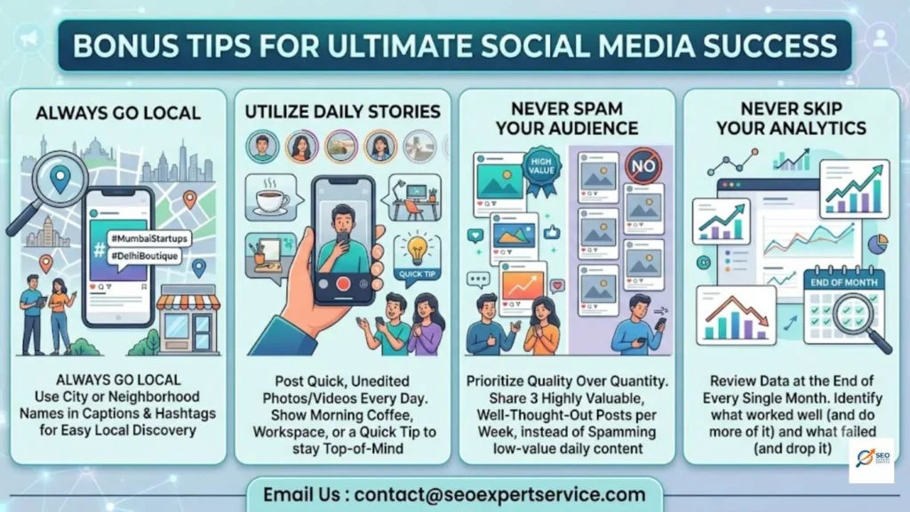 Bonus Tips for Ultimate Social Media Success