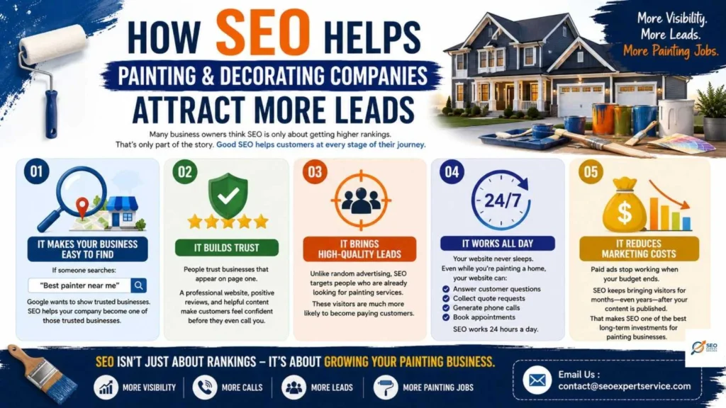 How SEO Helps Painting and Decorating Companies Attract More Leads
