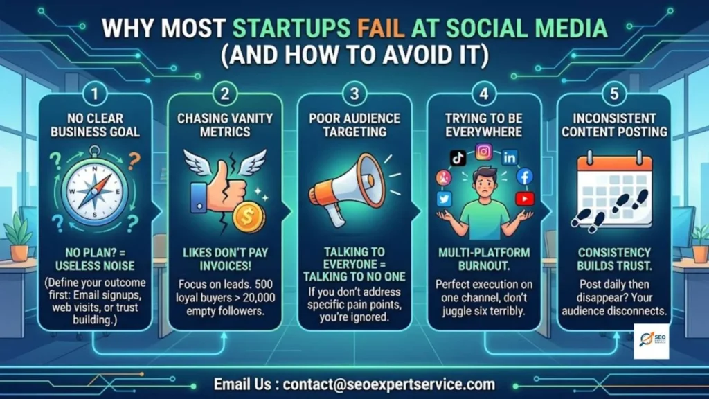 Why Most Startups Fail at Social Media (and How to Avoid It)