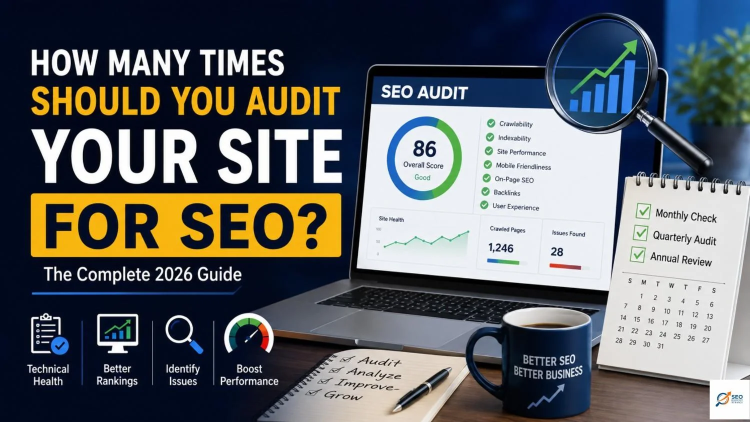 how many times should you audit your site for seo