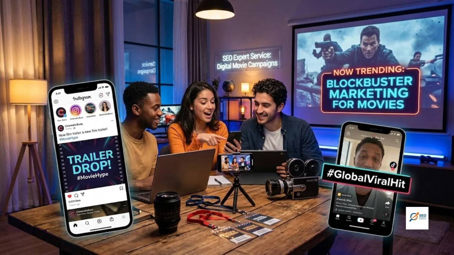 social media marketing for movies​